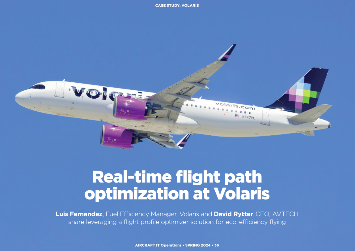 CASE STUDY: Real-time flight path optimization at Volaris